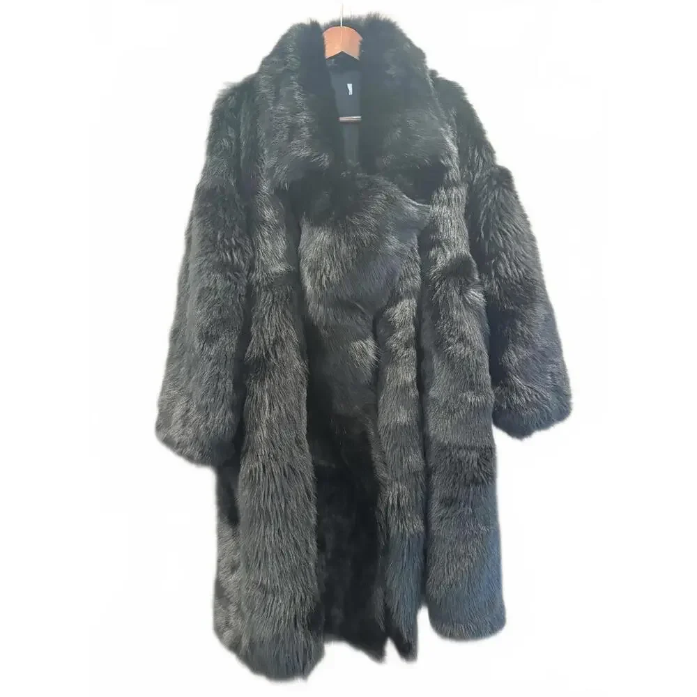Michael Kors Collection Genuine Lamb Shearling Shawl Collar Coat NWOT